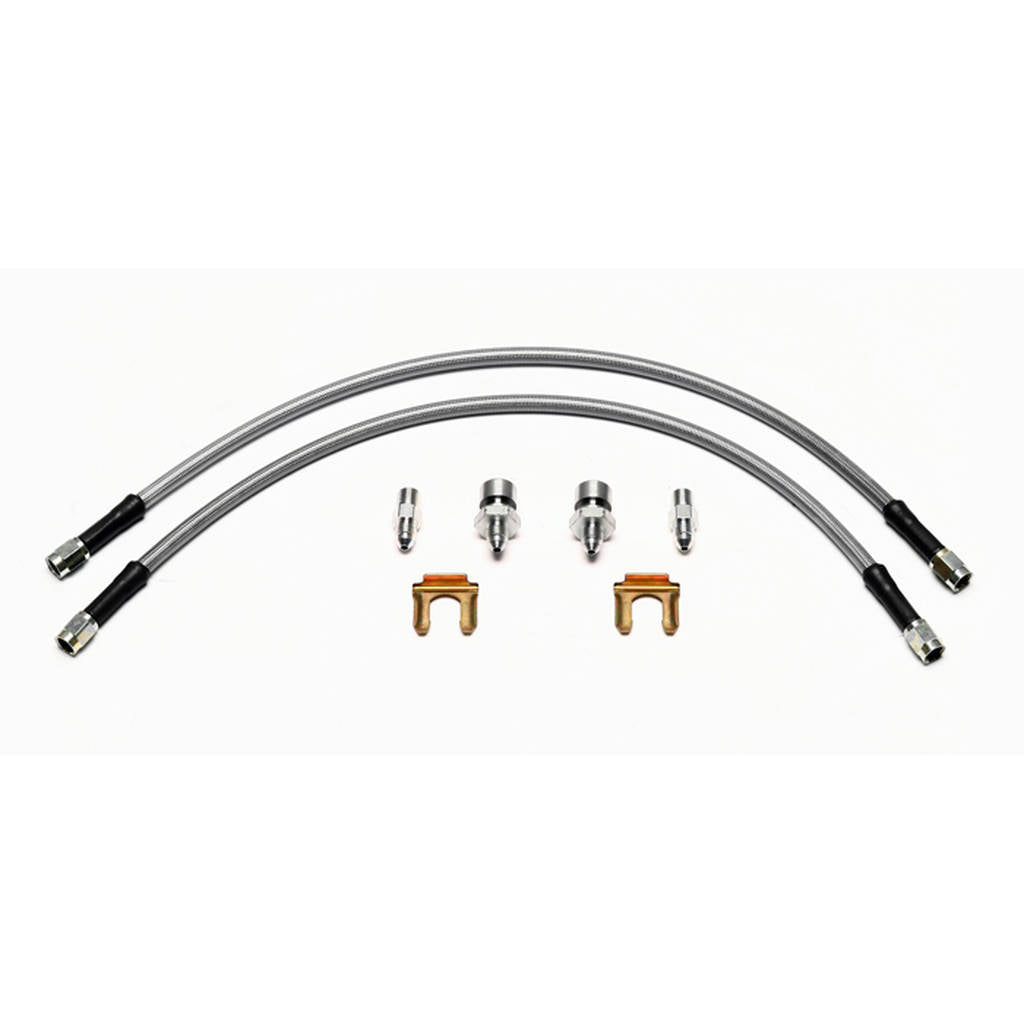 WILWOOD 220-15021 Flexline Kit,18in.,3/8-24 If,1/8 Npt Straight Photo-0 