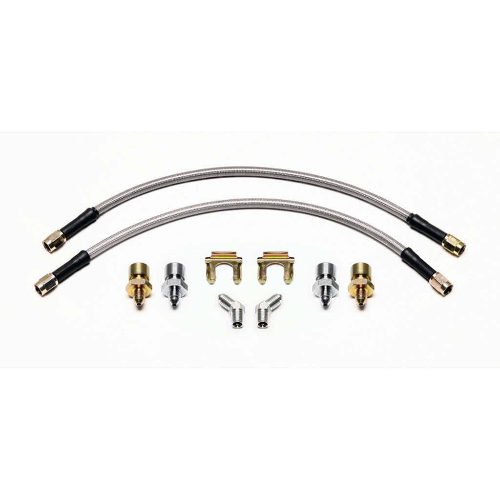 WILWOOD 220-13319 Flexline Kit,14in.,Bronco 66-77,3/8 Or 7/16 If To 45 Deg 1/8-Npt Photo-0 