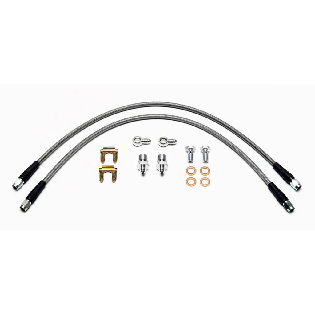 WILWOOD 220-12106 Flexline Kit,D154,22in.,3/8-24 If To 10mm Banjo Photo-0 