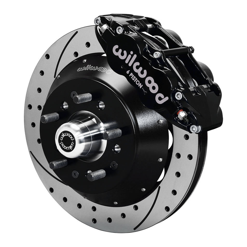 WILWOOD 140-9804-D Kit,Front,Camaro/Nova,67-72,Big Brake Radial Mt,14.0 Rotor,Drilled Photo-0 