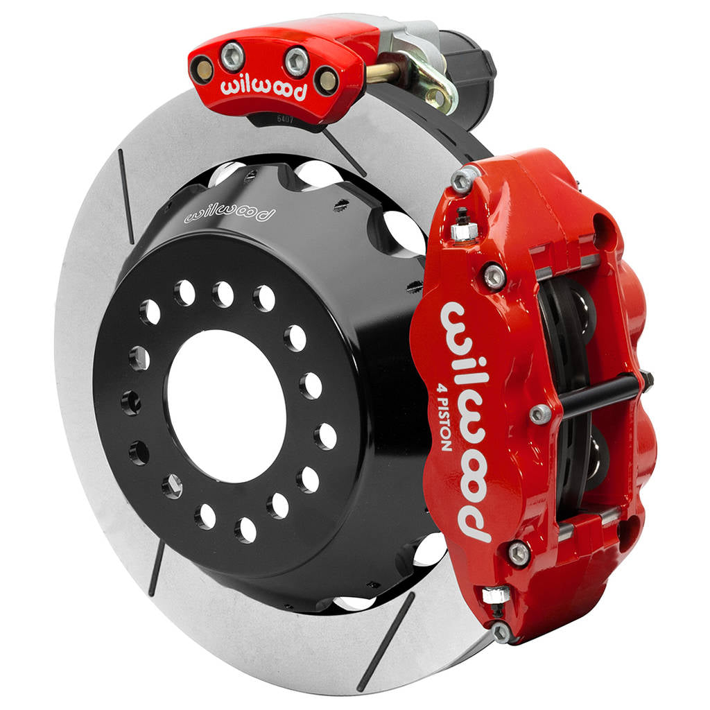 WILWOOD 140-16155-R Kit,Rear,Epb,Fnsl,Small Ford,2.66 Offset 12.88 Rotor,Red Photo-1 