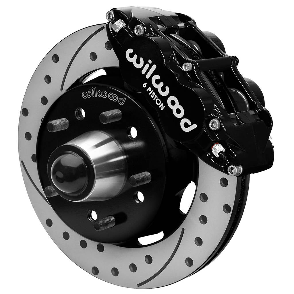 WILWOOD 140-15948-D Kit,Front,Fnsl6r,Wwe 88-98 C1500 Iron Pro Spindle,12.19 Rotor,5 Lug,W/Abs,Srp Photo-0 