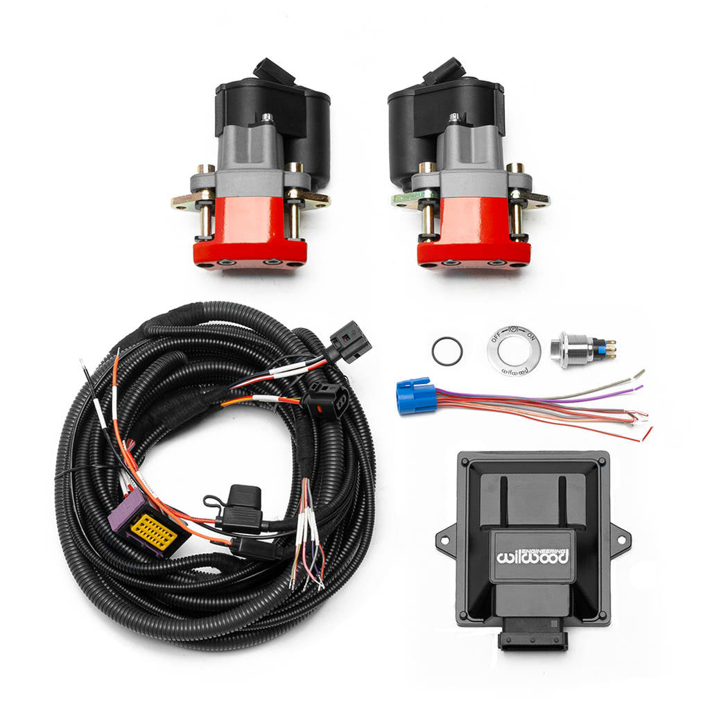 WILWOOD 140-15978-RD Kit,Caliper,Epb,.810 Rotor,Red,W/Switch Harness,Controller Photo-1 