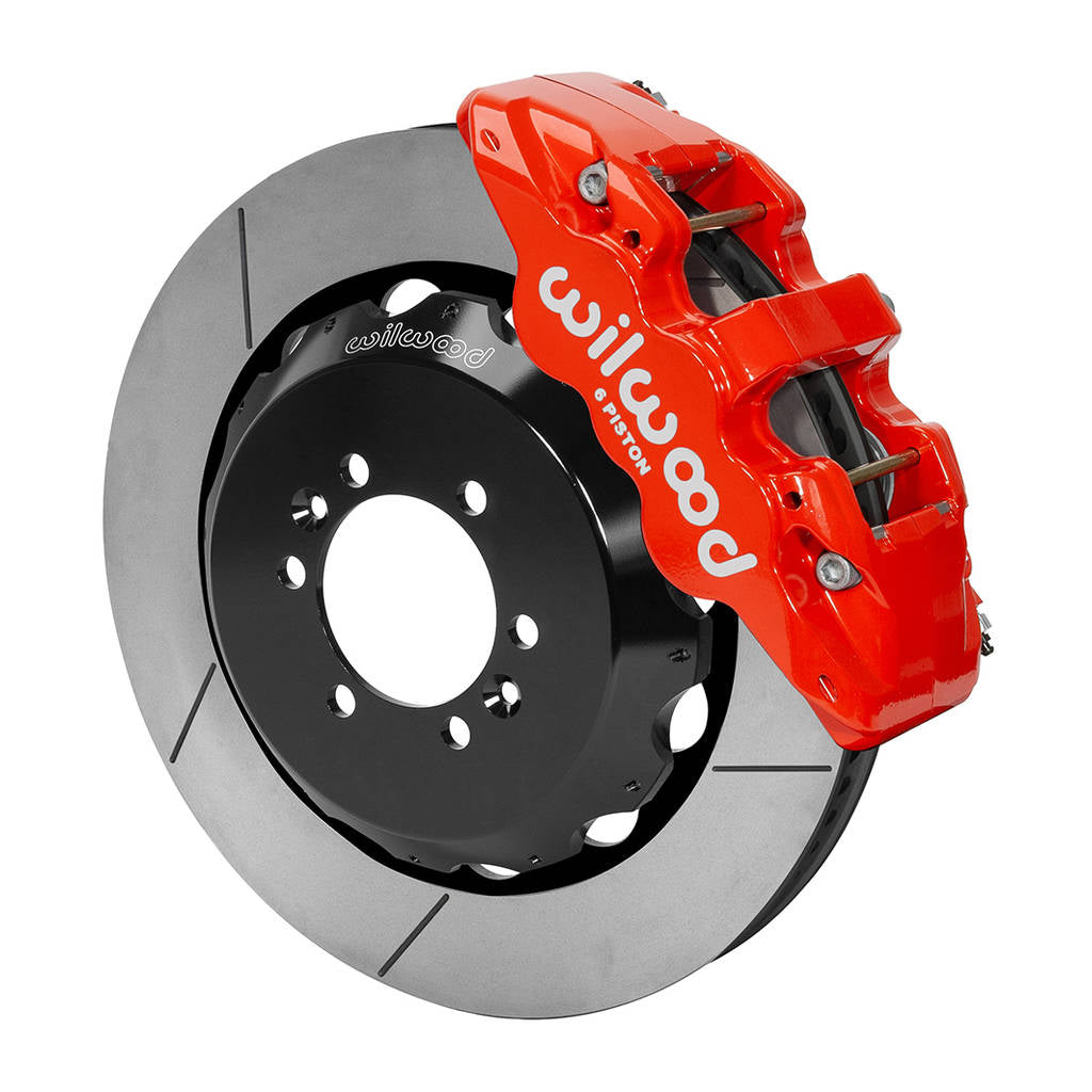WILWOOD 140-15497-R Kit,Front,Superformance,Gt40,Aero 14.00x1.25,Red Photo-0 