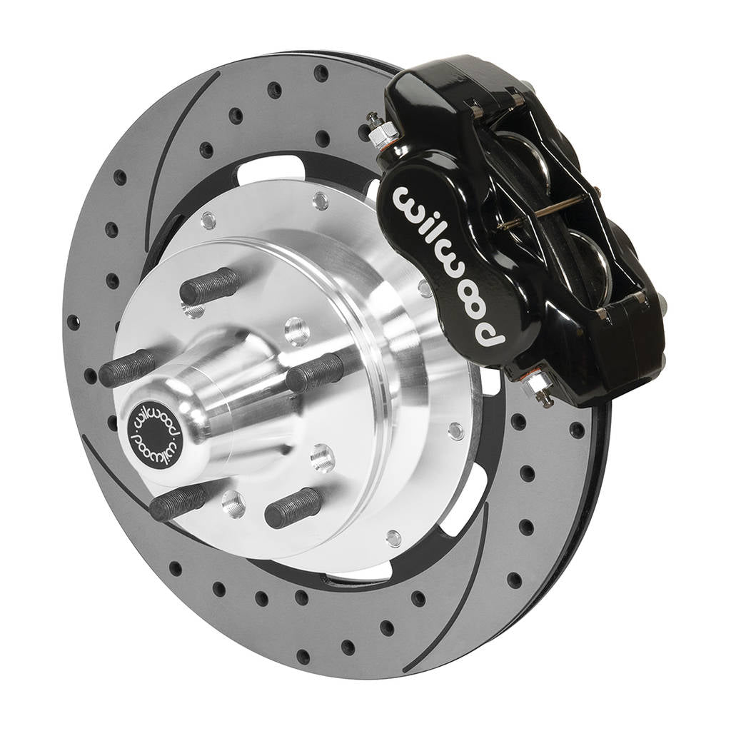 WILWOOD 140-15461-D Kit,Front,65-72 Dart/Duster,Disc Spindle 5x4.00 Bc,Fdli,12.19 Rotor,Srp Photo-0 