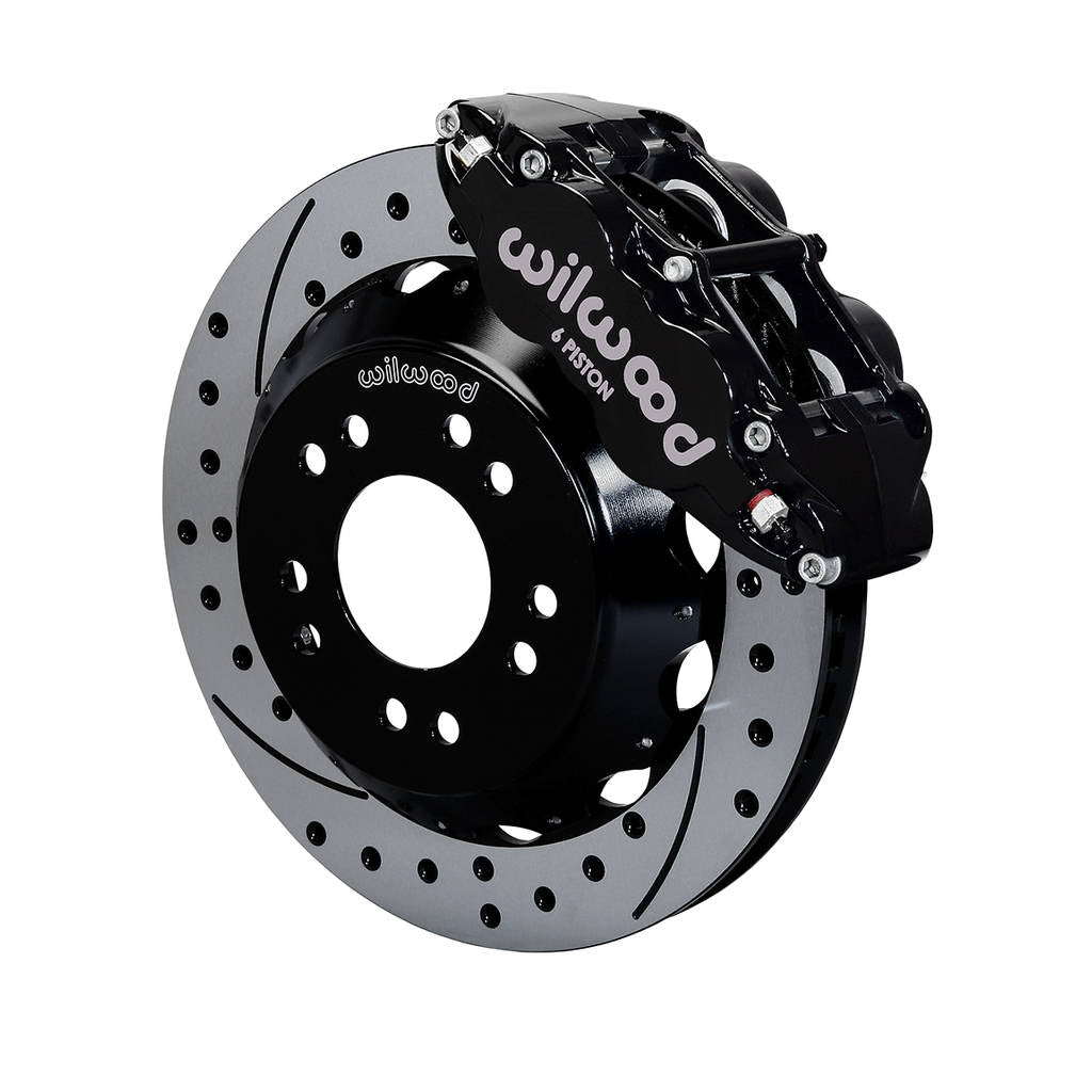 WILWOOD 140-15303-D Kit,Front,Wwe C10 Alum Pro Spindle Fnsl6r,13.06 Rotor,Srp Photo-0 