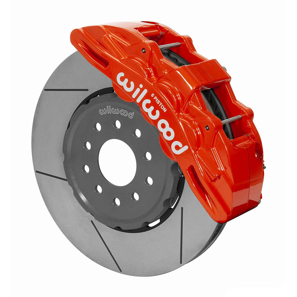 WILWOOD 140-15309-R Kit,Front,Vette,97-13,Sx6r,Lug Drive 14.00 Rotor,Red Photo-0 