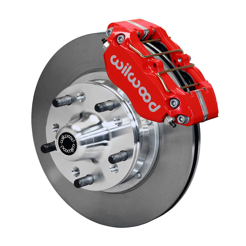 WILWOOD 140-13202-R Kit,Front,Camaro/Nova,67-72,Dp-Db 11.00 Rotor,Vented,Red Photo-0 