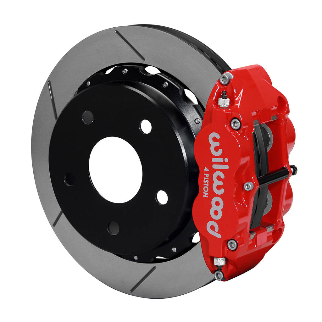 WILWOOD 140-13734-R Kit,Rear,Disc/Drum,Big Ford,2.00 Offset Fnsl4r,5x5.50 Bc,12.88 Rotor,Red Photo-0 