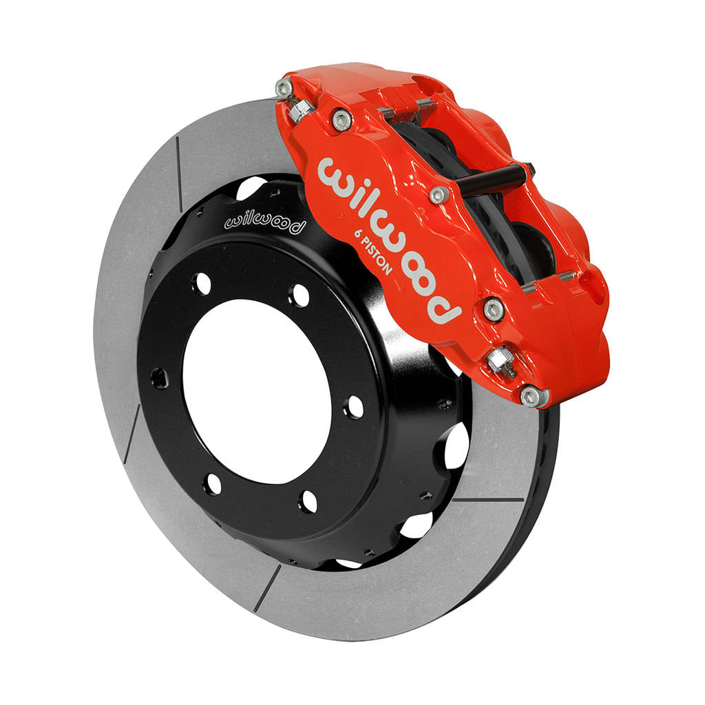 WILWOOD 140-14577-R Kit,Front,Tacoma,05-15,Fnsl6r,12.88 Rotor,Red,W/Lines Photo-0 