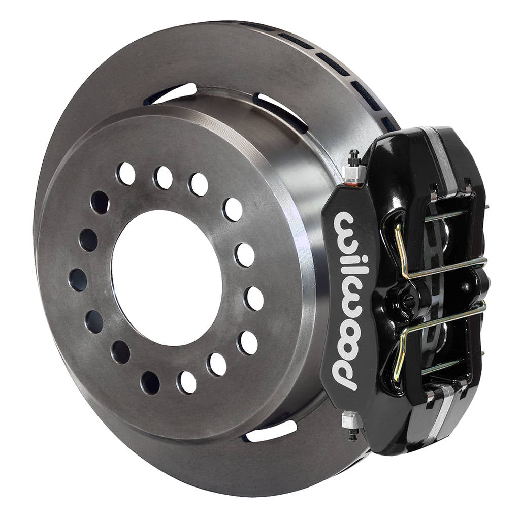 WILWOOD 140-14400 Kit,Rear,Disc/Drum,12 Bolt,2.75/2.81 Off 1pc 11.00,Staggered Mt,Black Powder Ct Photo-0 