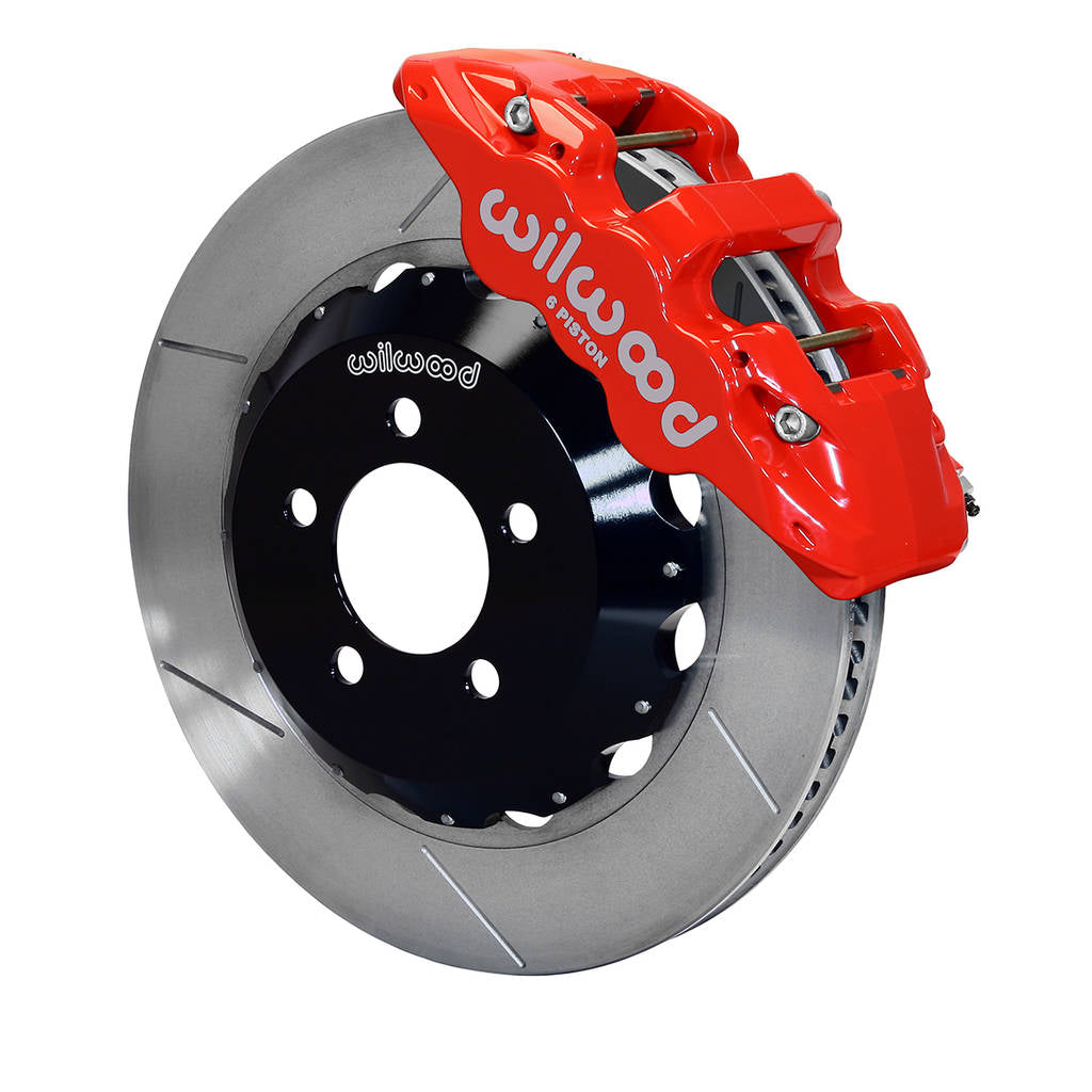WILWOOD 140-14067-R Kit,Front,Challenger/Charger,2012-Up Aero6,14.25 Rotor,Red,W/Lines Photo-0 