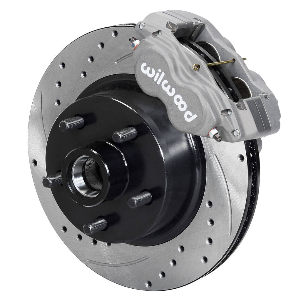 WILWOOD 140-13476-D Kit,Front,Mustang,65-69,11.30 Hub/Rotor Drilled,W/Lines Photo-0 