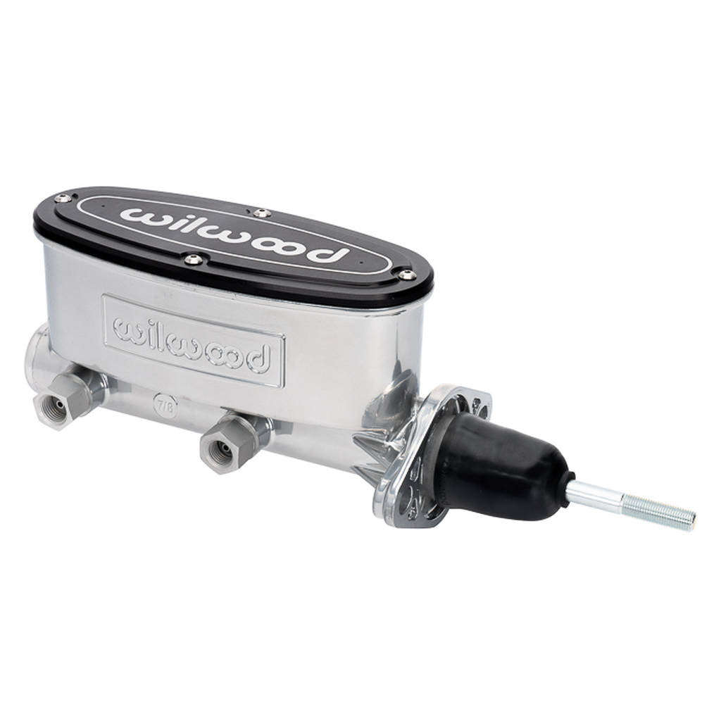 WILWOOD 260-9439-P M/C,Tandem,7/8,Die Cast Dual Outlet Wilwood,Ball Burnish Photo-0 
