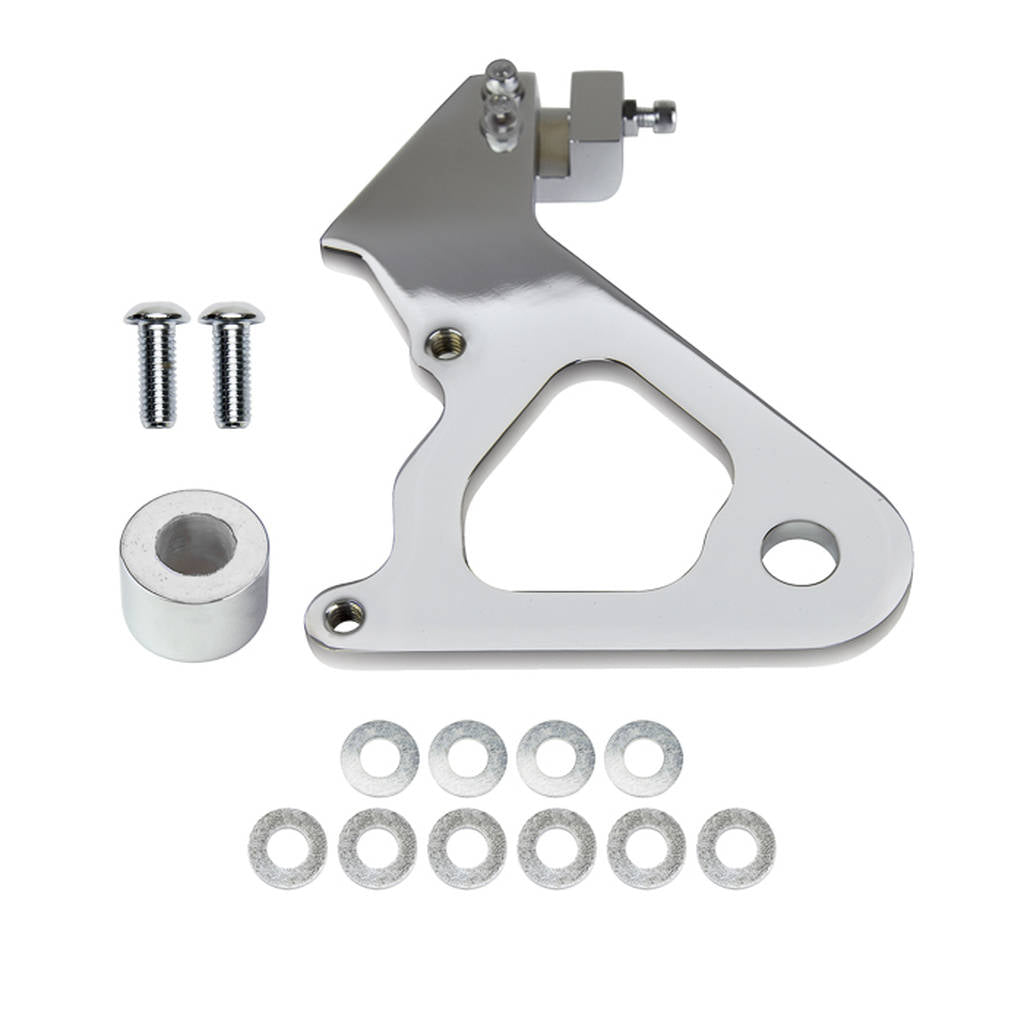 WILWOOD 250-8033-P Bracket Kit,Gp310,Harley,00-Up,Rear,Dyna Polish,Assembly Photo-0 