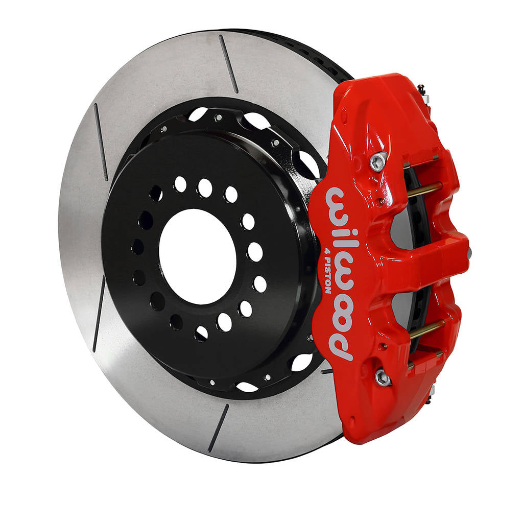 WILWOOD 140-14068-R Kit,Rear,Challenger/Charger,2012-Up Aero4,14.25 Rotor,Red,W/Lines Photo-0 