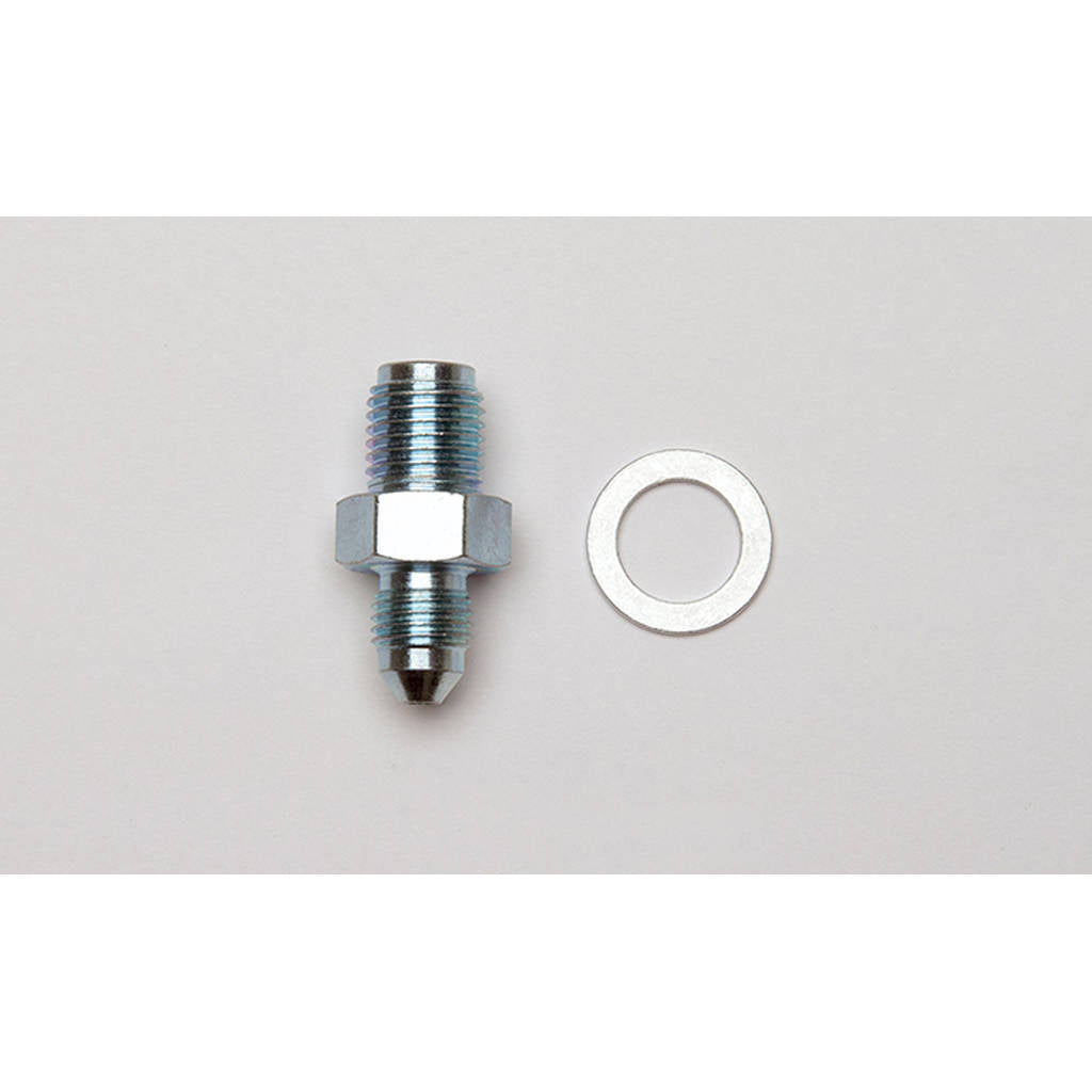 WILWOOD 220-14204 Fitting Kit,Inlet,Straight,-3 To 7/16-20 W/Crush Washer,Gs Remote M/C Photo-0 