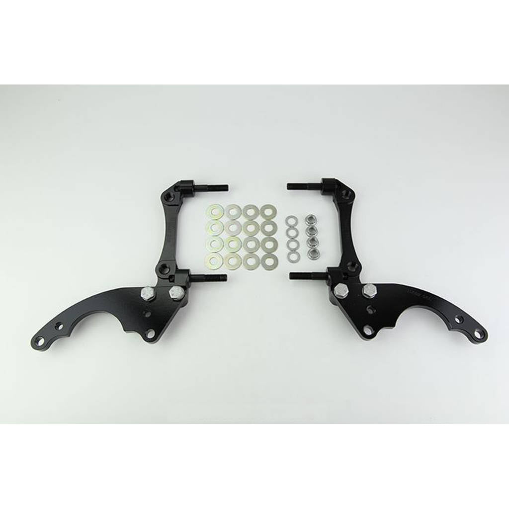 WILWOOD 249-14096/97 Bracket Kit,Rear,Ffr,Irs,8.8,T-Bird Dpr/ Mc4,11.00 Rotor Photo-0 