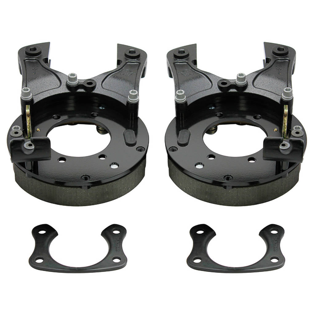 WILWOOD 249-12656/57 Bracket Kit,Disc/Drum,Big Ford,New Style 2.50 Offset,1pc 12.19x.81 Rotor,Cast Photo-0 