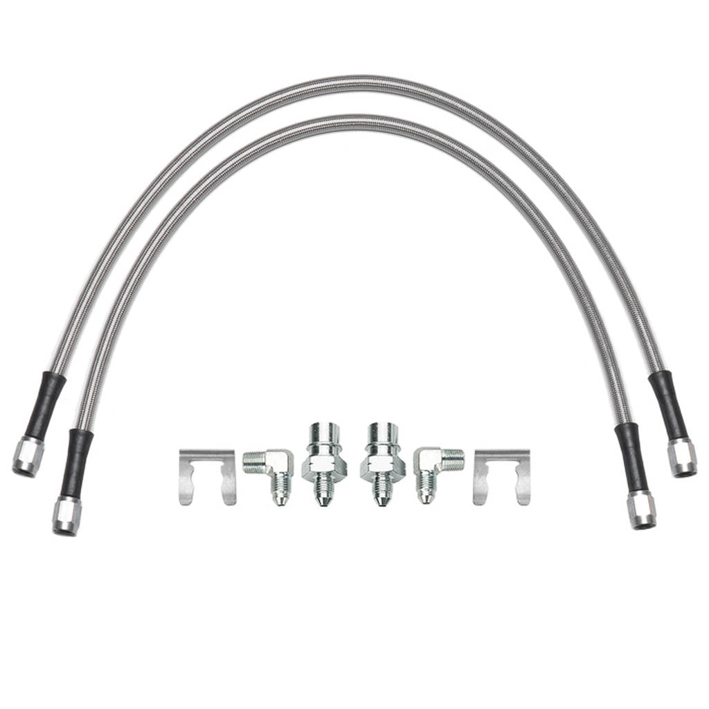 WILWOOD 220-14598 Flexline Kit,20in.,M10x1.00 Bf To 90 Deg,1/8-27 Photo-0 