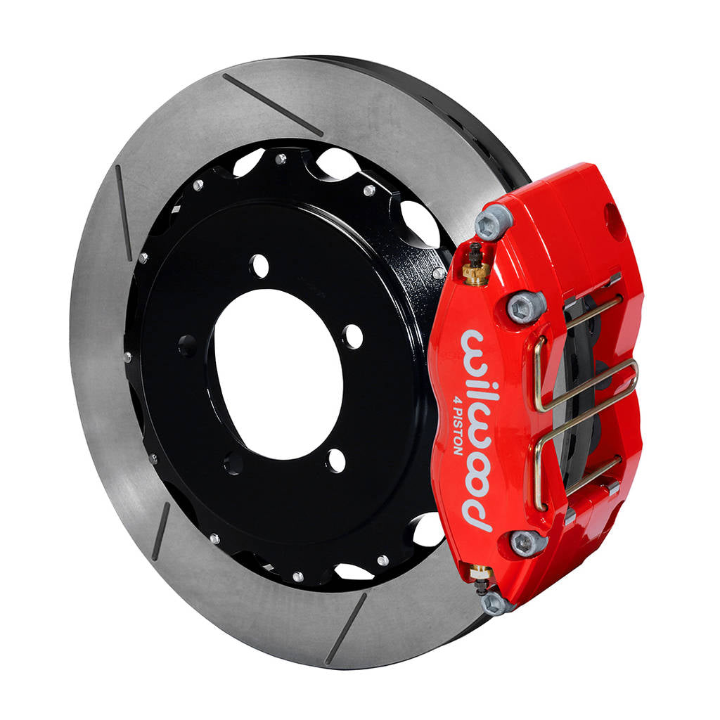 WILWOOD 140-9286-R Kit,Rear,Dpr13-Ds,Mitsubishi Evo Viii 13.00 Rotor,Red Photo-0 