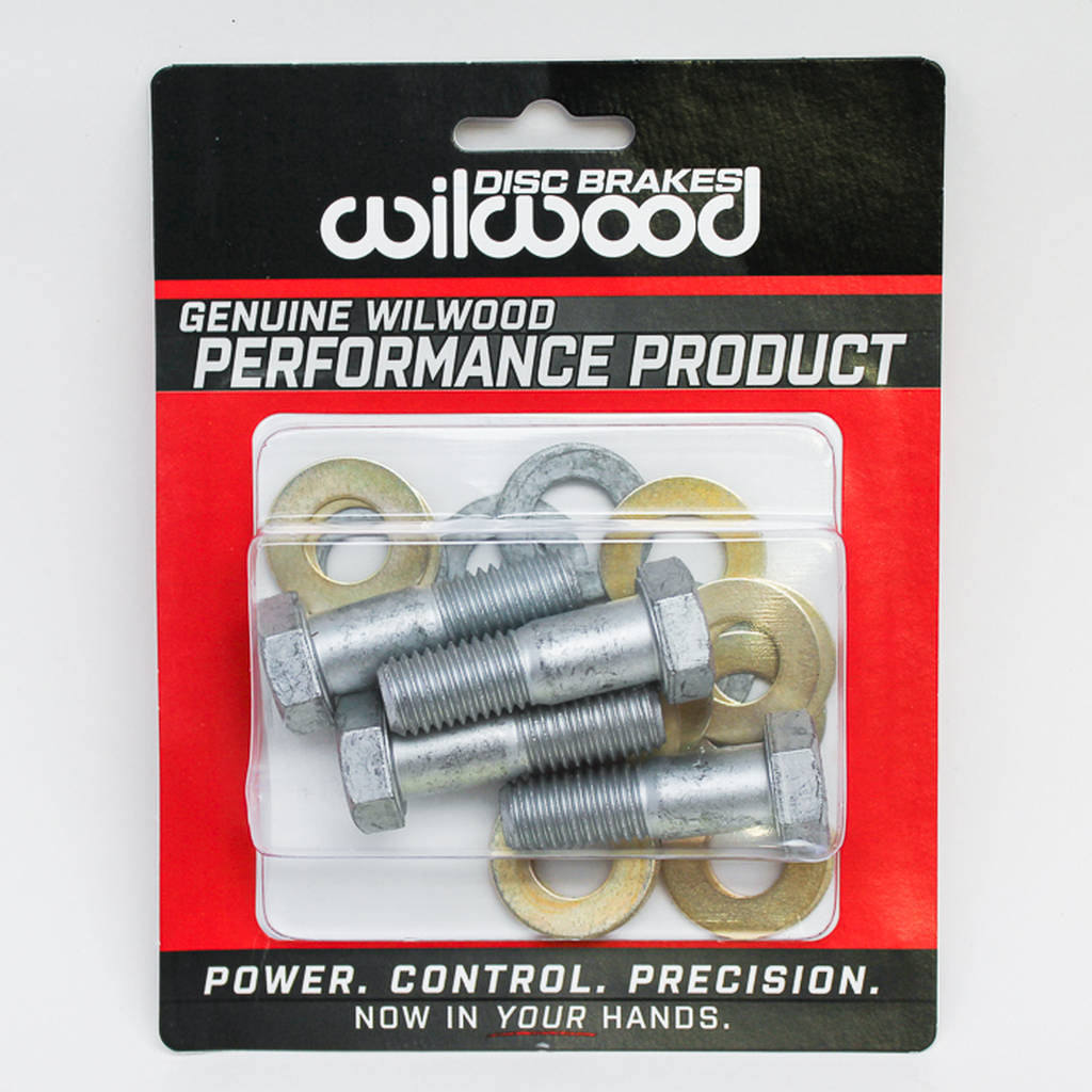 WILWOOD 230-13910 Bolt Kit,Bracket/Spindle,C5/6 Vette Stepped-Shank Bolt Photo-0 