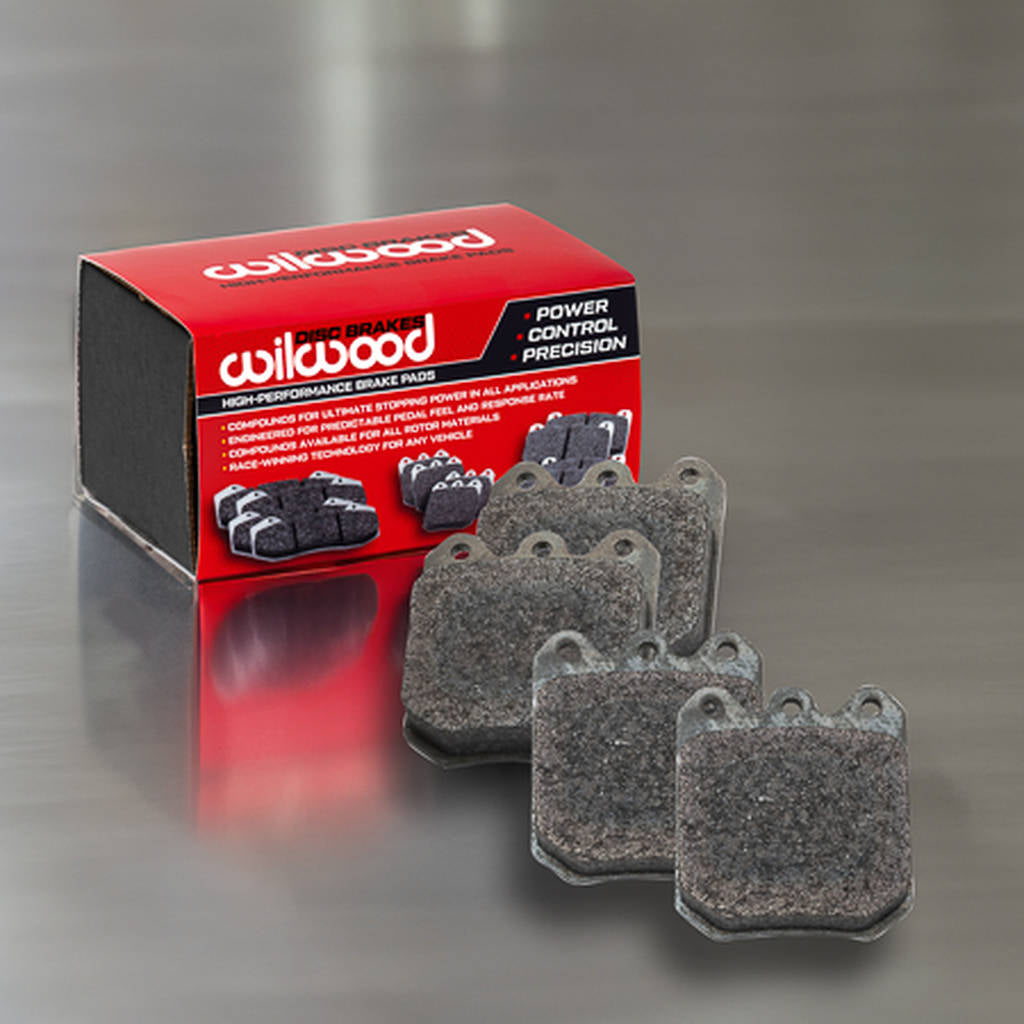 WILWOOD 150-9764K Pad,6812-10,Dps/Dls,Black,.50 Thk,3 Hole Wes123 Photo-1 