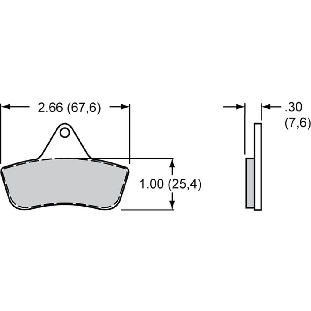 WILWOOD 150-4091K Pad,Brake,Ps1,Axle Set Photo-0 