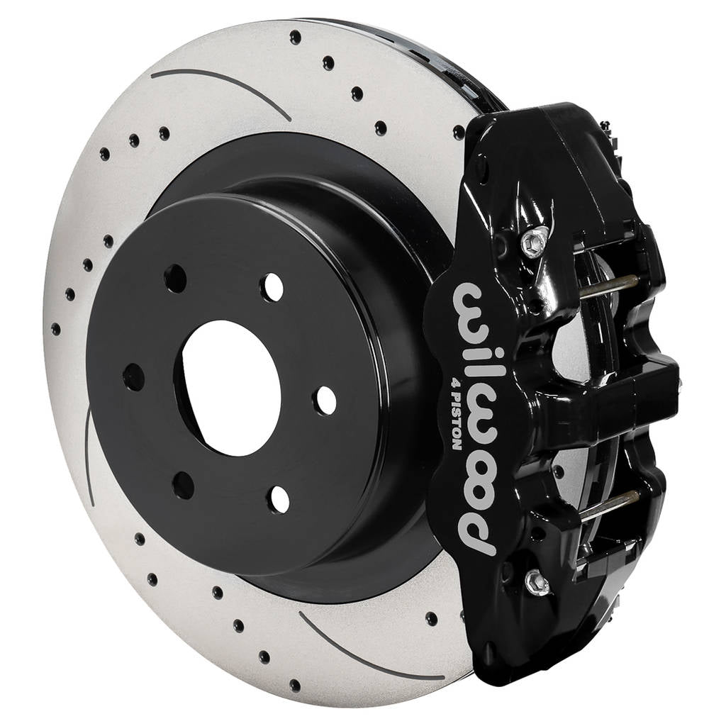 WILWOOD 140-9838-D Kit,Rear,Gm Trk/Suv,1500,99-Up,Oe 2 Piston Caliper,14.25 Rotor,Drilled Photo-0 