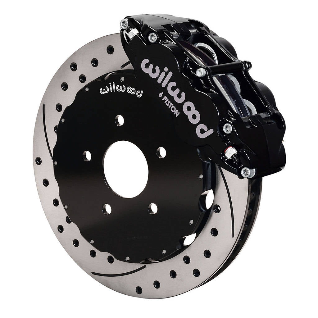 WILWOOD 140-9285-D Kit,Front,Mitsubishi Evo Viii,Fnsl6r 14.00 Rotor,Performance Drilled Photo-0 