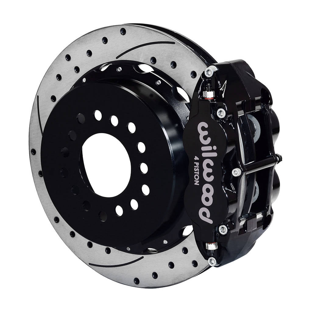 WILWOOD 140-9213-D Kit,Rear,12 Bolt Chevy,C-Clip,2.81 Off Fnsl4r,13.00 Rotor,Drilled Photo-0 