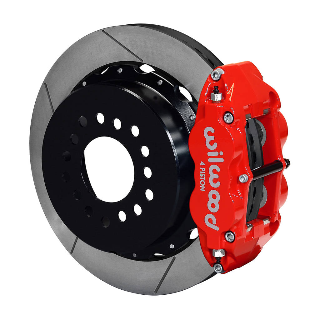 WILWOOD 140-9221-R Kit,Rear,Mustang,05-Up,2.66 Offset Fnsl4r,13.00 Rotor,Red Photo-0 