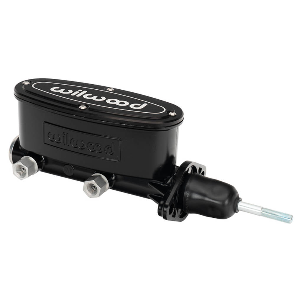 WILWOOD 260-9439-BK M/C,Tandem,7/8 Die Cast,Dual Outlet Wilwood,Black Photo-0 