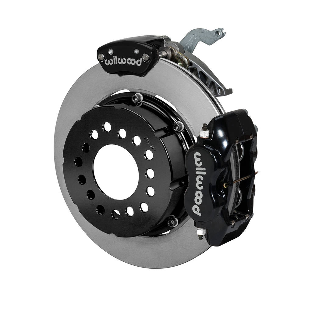 WILWOOD 140-14224 Kit,Fdli/Mc4,P-Brake,12 Bolt,C-Clip Elim 2.91 Offset,Black Powder Coat Photo-0 