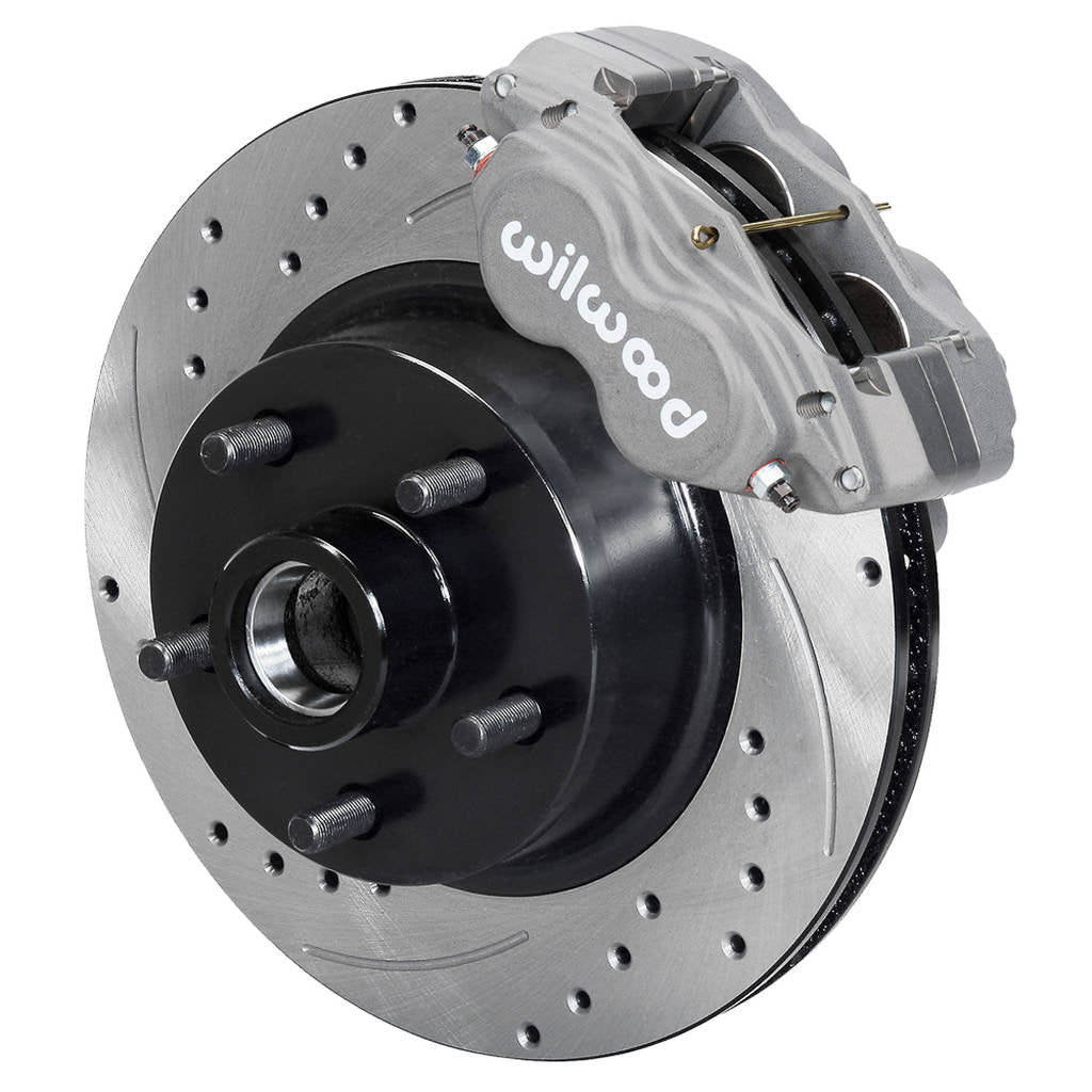 WILWOOD 140-13477-D Kit,Front,Mustang,70-73,11.30 Hub/Rotor Drilled,W/Lines Photo-0 