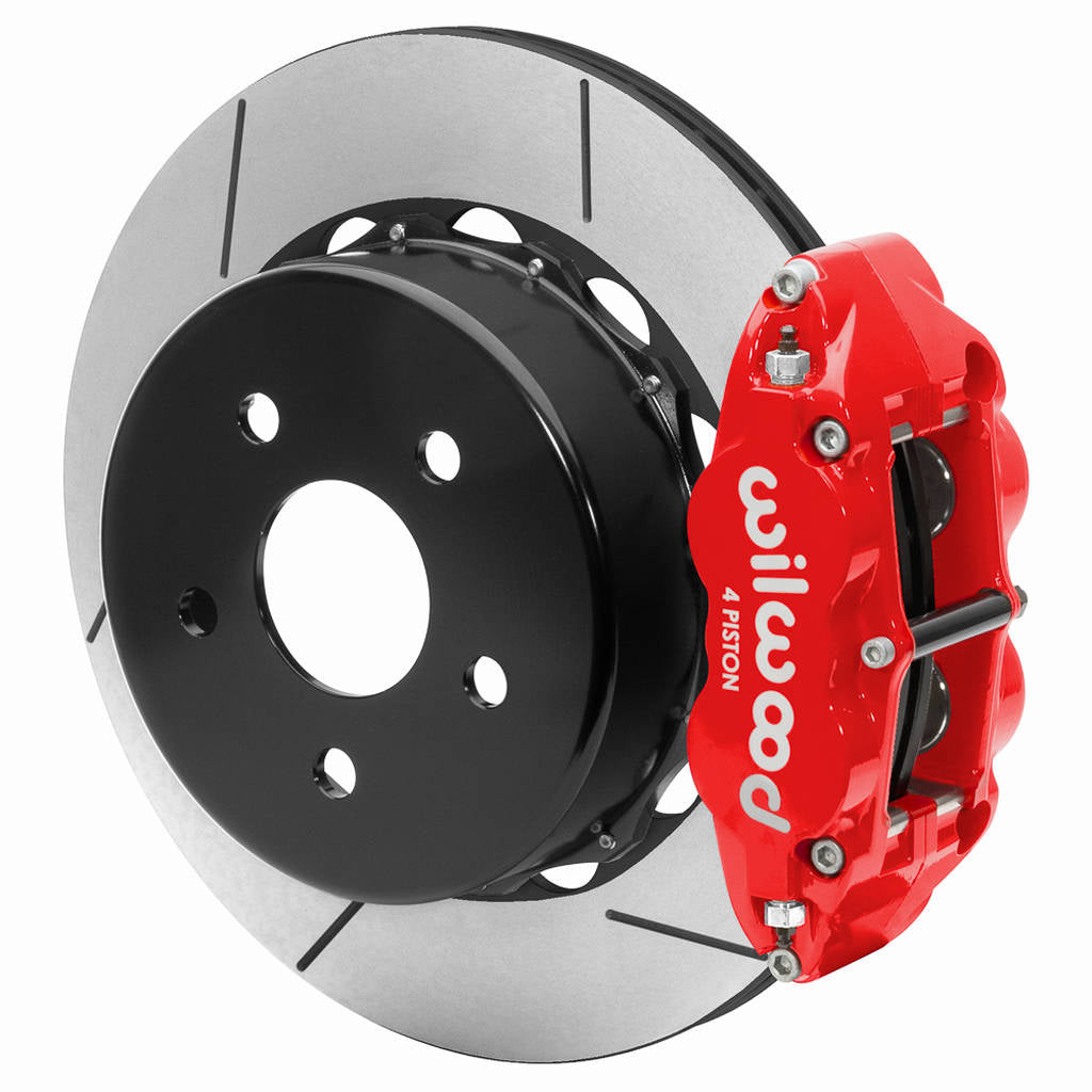 WILWOOD 140-16179-R Kit,Rear,Fnsl4r,Jeep Jt,2020-Up,14.00 Rotor,W/Lines,Red Photo-0 