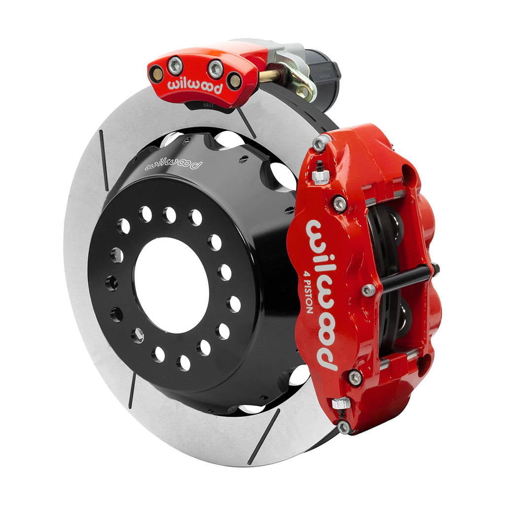 WILWOOD 140-16165-R Kit,Rear,Epb,Fnsl,12 Bolt,2.75 Offset 12.88 Rotor,Red Photo-1 