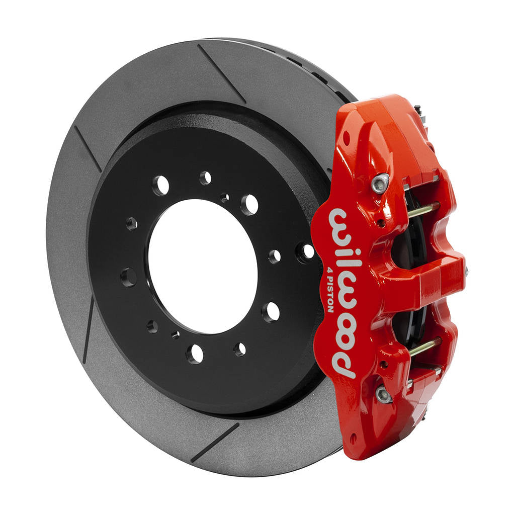 WILWOOD 140-16047-R Kit,Rear,Aero4-Ds,Toyota,Lc200,16-18 14.50 Rotor,Red,W/Lines Photo-1 