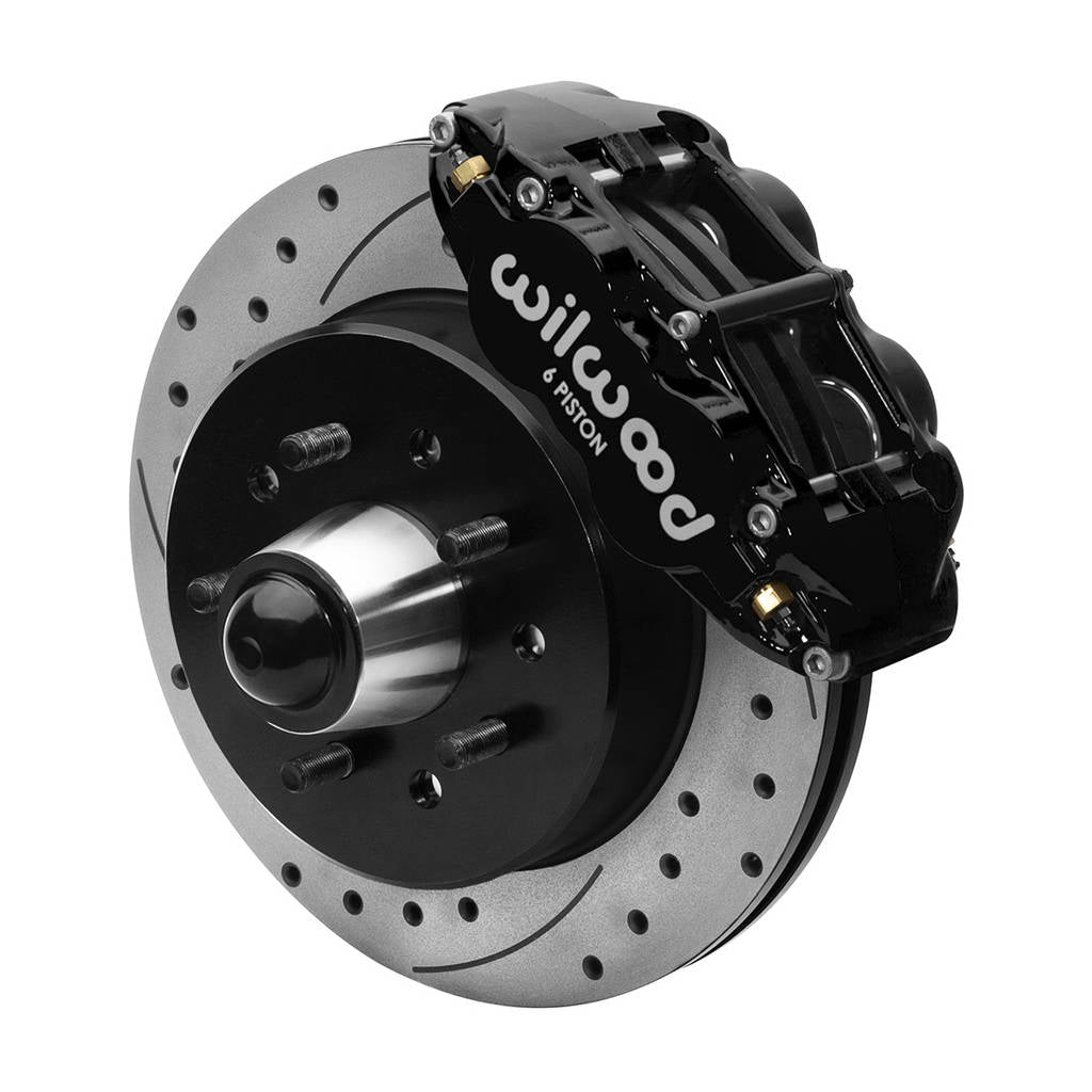WILWOOD 140-15940-D Kit,Front,Fnsl6r,Wwe 63-87 C10 Iron Pro Spindle,12.19 Rotor,5 Lug,Srp Photo-0 