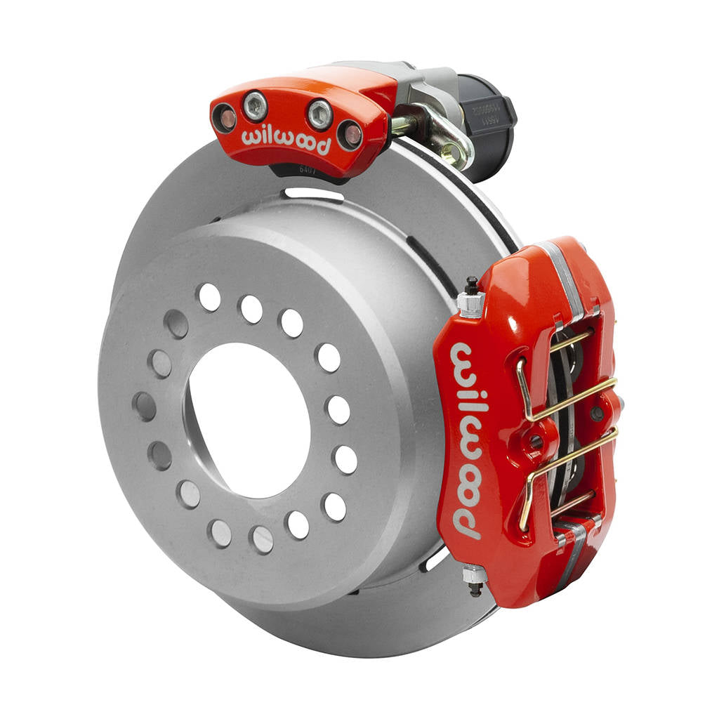 WILWOOD 140-15842-R Kit,Rear,Epb,Fdp-Lp,Big Ford,New Style 2.50 Offset,1pc,11.00 Rotor,Red Photo-0 