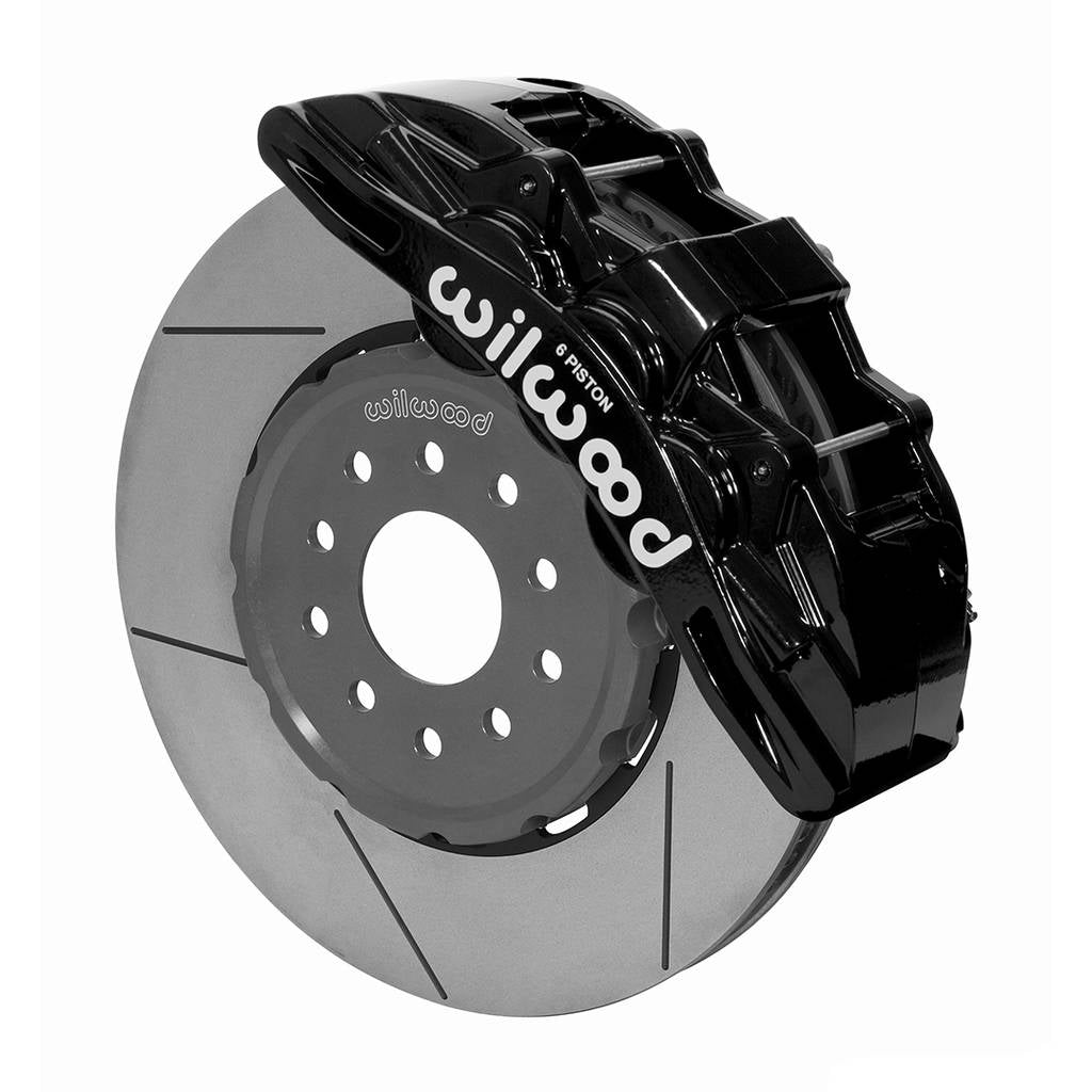WILWOOD 140-15309 Kit,Front,Vette,97-13,Sx6r,Lug Drive 14.00 Rotor,Black Photo-0 
