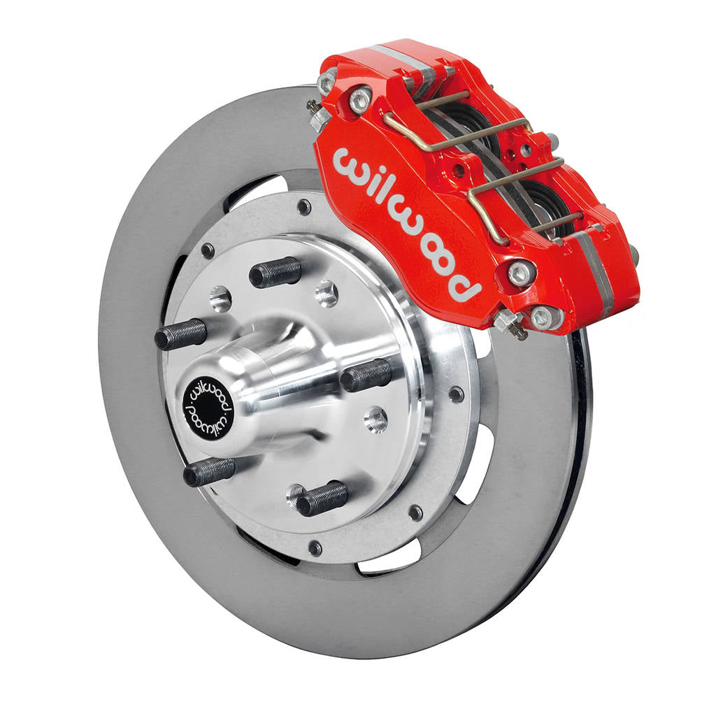 WILWOOD 140-15406-R Kit,Front,Mustang 70-73,Dp-Db,12.19 Rotor,Red Photo-0 