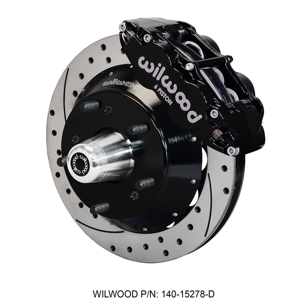 WILWOOD 140-15278-D Kit,Front,Camaro 82-92,Fnsl6r,12.88 Rotor,Srp,W/Lines Photo-0 