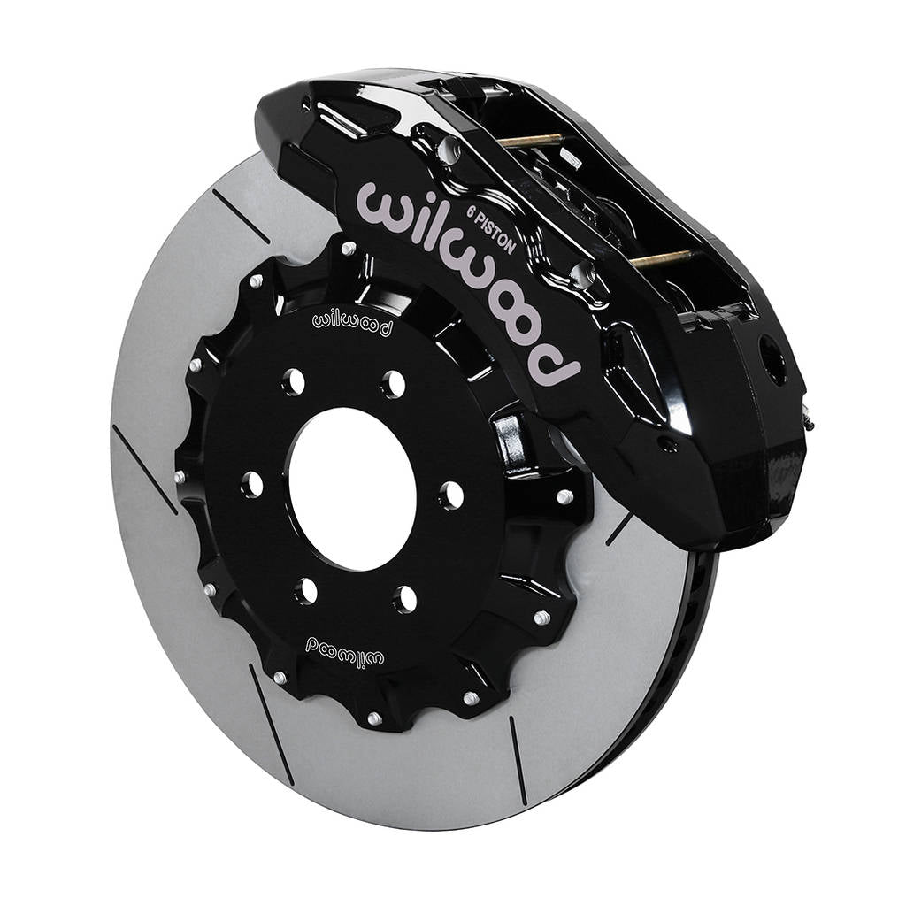WILWOOD 140-15286 Kit,Front,Ford F150 4wd,2004-08,6-Lug Tx6r,15.50 Rotor,Black,W/Lines Photo-0 