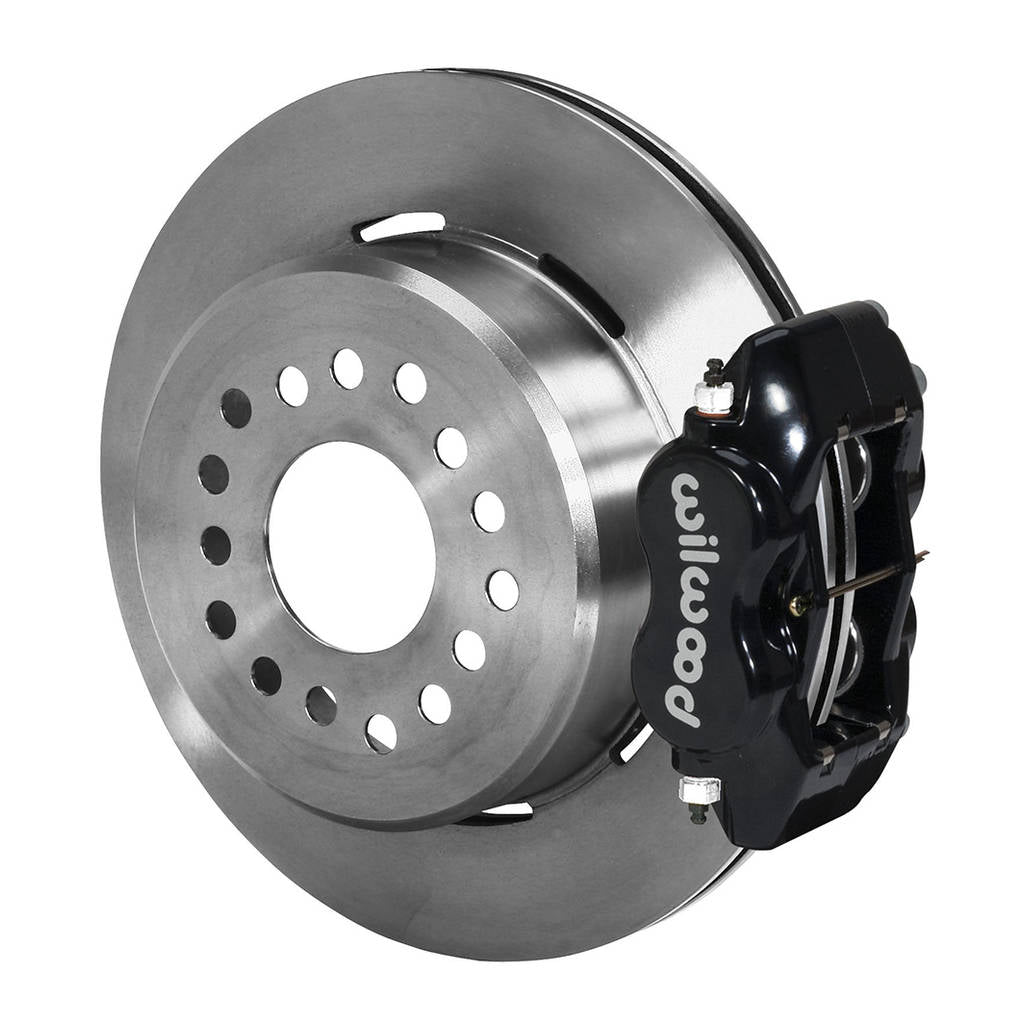 WILWOOD 140-7144 Kit,Rear,Disc/Drum,Mopar/Dana,2.36 Off Green/Snap Ring,1pc,Black Powder Coat Photo-0 