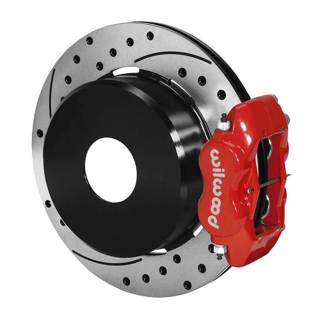 WILWOOD 140-7142-DR Kit,Rear,Disc/Drum,Big Ford,2.36 Offset Currie,1pc,Srp,Red Photo-0 