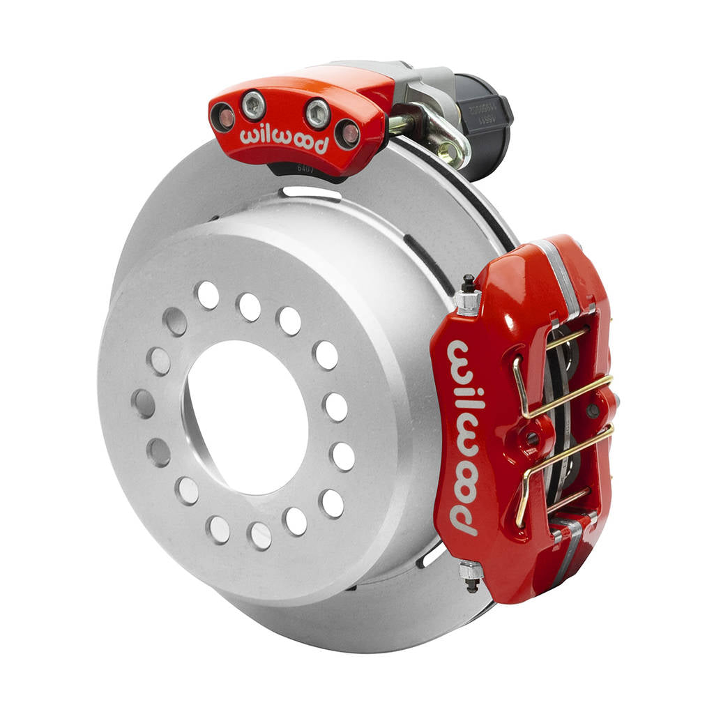 WILWOOD 140-16163-R Kit,Rear,Epb,Fdp-Lp,12 Bolt,2.75 Offset 1pc,11.00 Rotor,Red Photo-1 