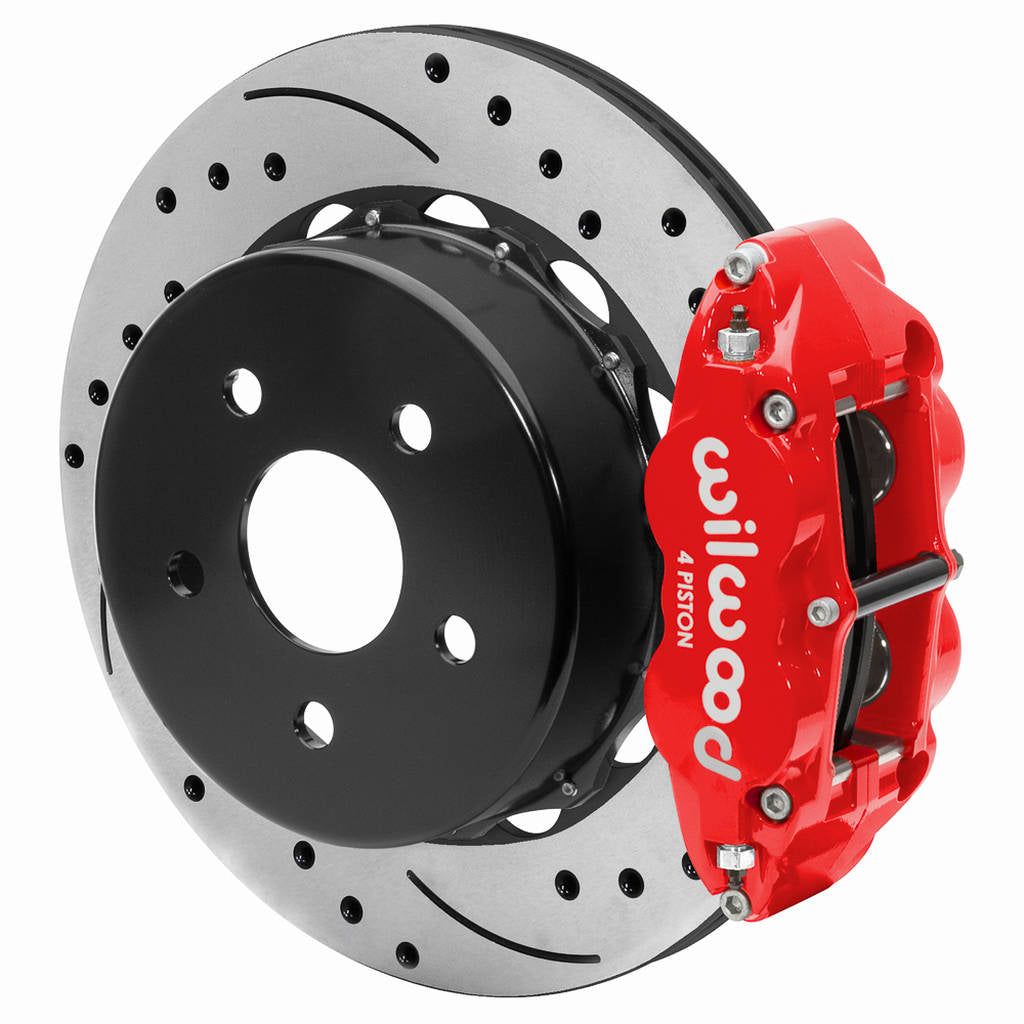 WILWOOD 140-15930-DR Kit,Rear,Fnsl4r,Jeep Jl,2018-Up,14.00 Srp,Red,W/Lines Photo-1 