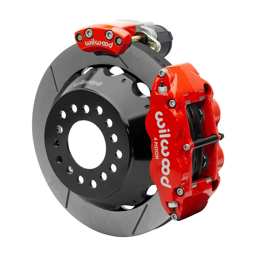 WILWOOD 140-15844-R Kit,Rear,Epb,Fnsl,Big Ford,New Style 2.50 Offset,12.88 Rotor,Red Photo-0 