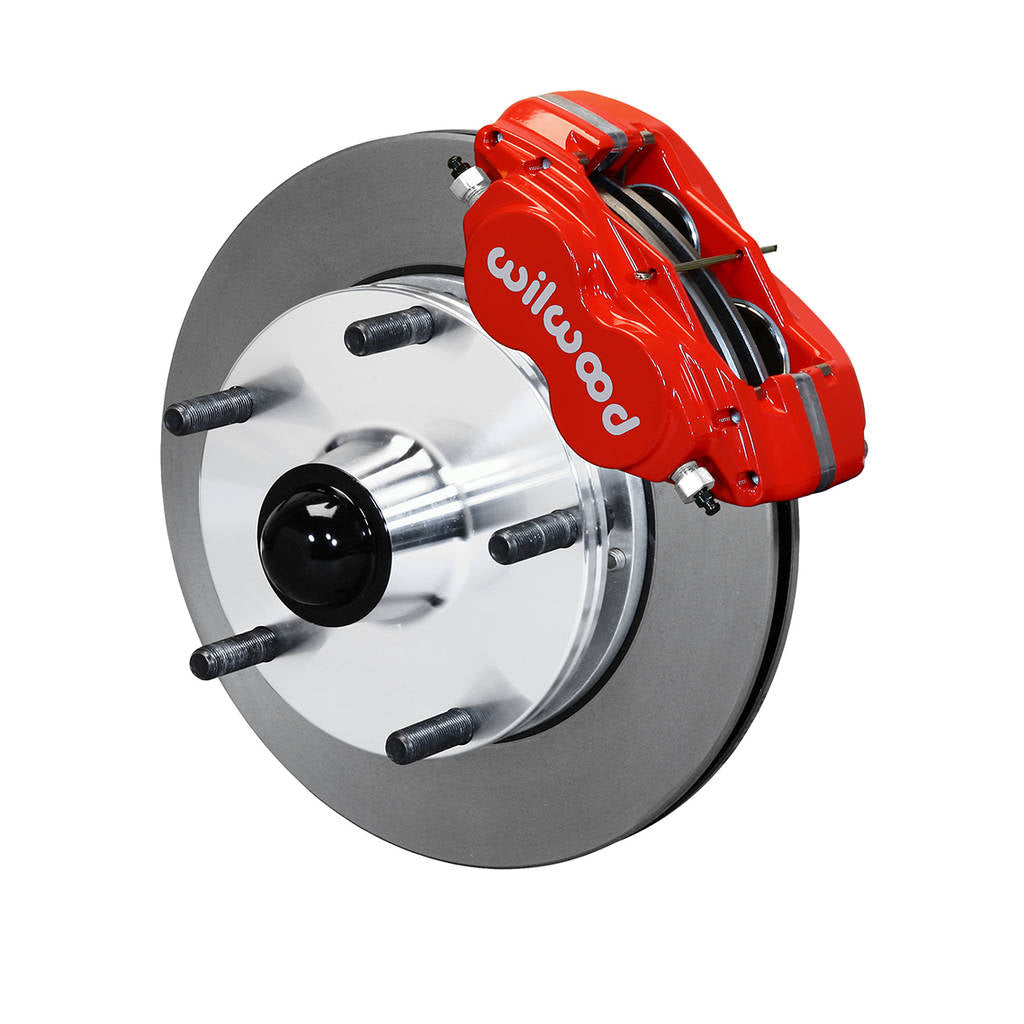 WILWOOD 140-15020-R Kit,Front,Mg-Td/Tf,Fdl-M,10.75 Rotor W/Lines,Red Photo-0 